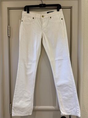 Just Cavalli White Flare Jeans